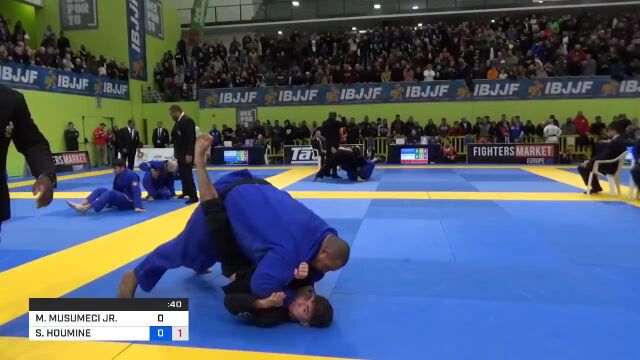 Mikey Musumeci vs SeifEddine Houmine 2020 European JiuJitsu IBJJF Championship