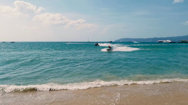 海水沙滩海滩