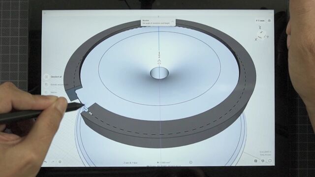 听诊器建模(iPad)