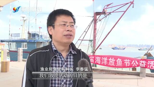 海阳市开展国家电投山东半岛南3号海上风电项目海洋生态补偿增殖放流项目