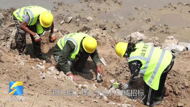 加快现代水网建设!威海文登区东母猪河河道综合治理工程全面加速