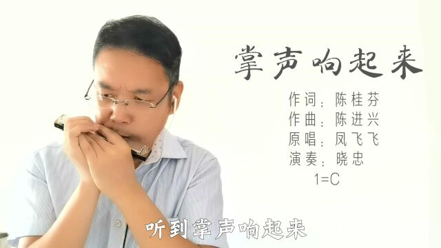 口琴演奏:《掌声响起来》,经典老歌,非常好听