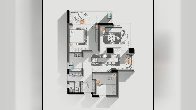 老厂房改建设计 别墅装修设计 方案房屋室内设计 效果图全案家装装修设计