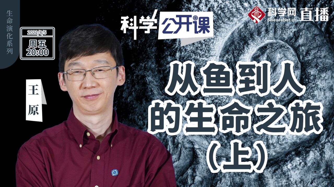 中科院《科学公开课》| 王原:从鱼到人的生命之旅(上)