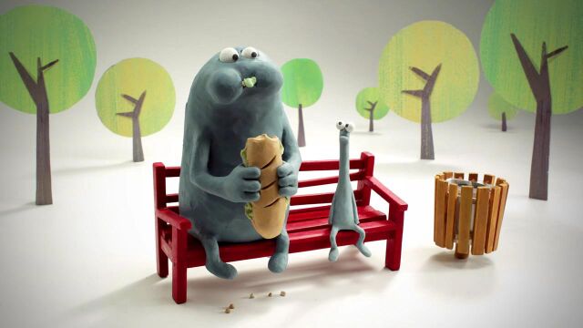 BENCH  STOP MOTION ANIMATED SHORT FILM by Waaber