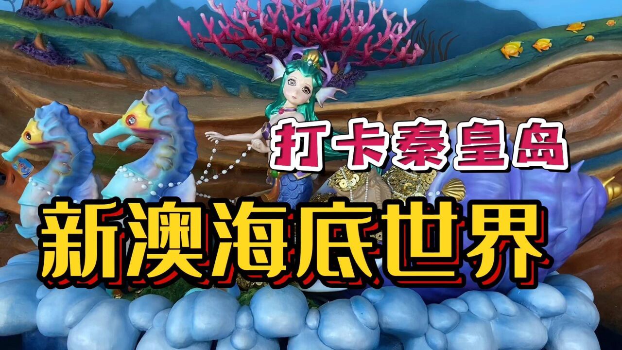 海洋馆还有羊驼?打卡秦皇岛新澳海底世界!门票130你们觉得值吗?