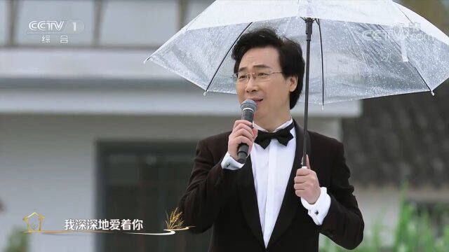 廖昌永演唱《多情的土地》,歌声嘹亮,好听