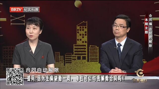 合同的解除 | BRTV《民法典通解通读》