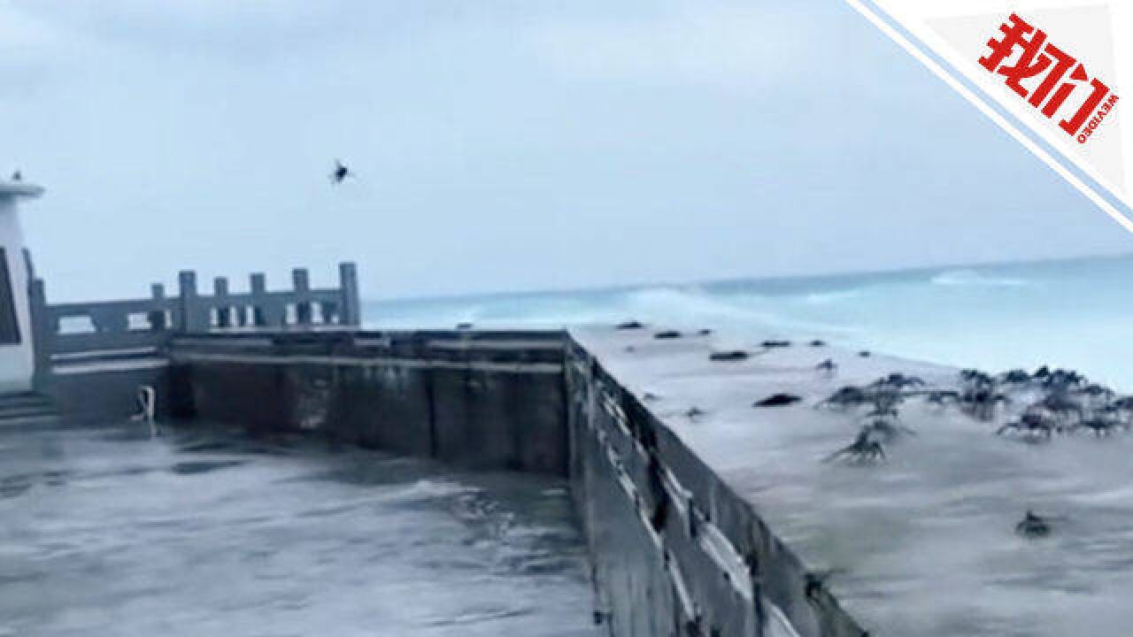 受台风影响海口美兰机场客运航班全部取消 天涯海角景区暂停营业