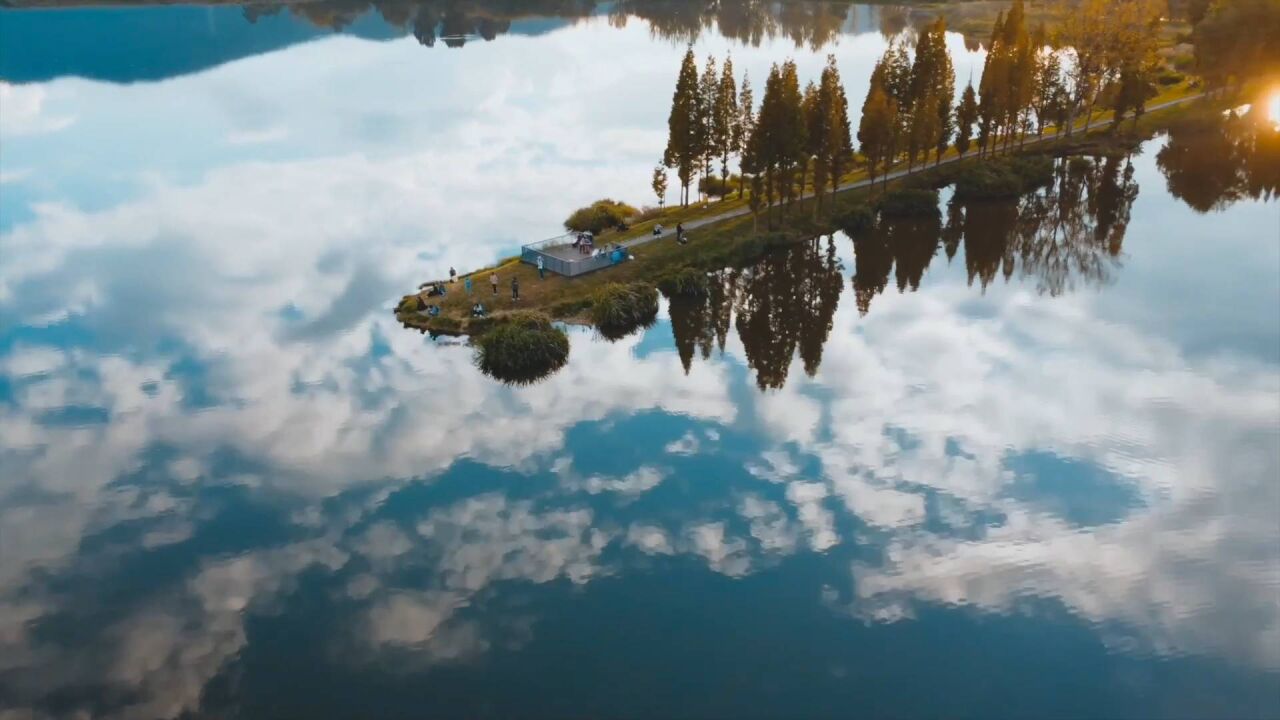 新华全媒+|滇池湿地:犹如“天空之镜”惹人醉