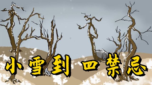 “小雪到,四禁忌”,哪四个禁忌不能碰?老祖宗的话在理