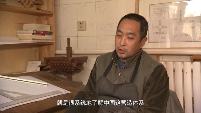 【中省媒体看香河】非遗古建筑模型 匠人的斗拱天地