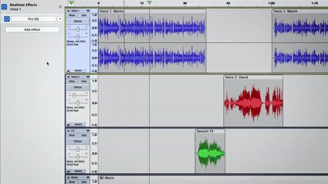 Audacity 3.2  RealTime Effects and Free Cloud Sharing