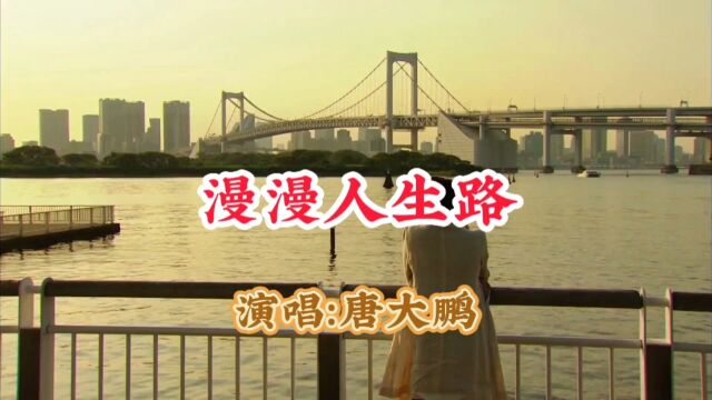 唐大鹏演唱的歌曲《漫漫人生路》,请欣赏