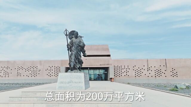 位于新疆吐鲁番南麓40公里处总面积200多万平米的高昌故城