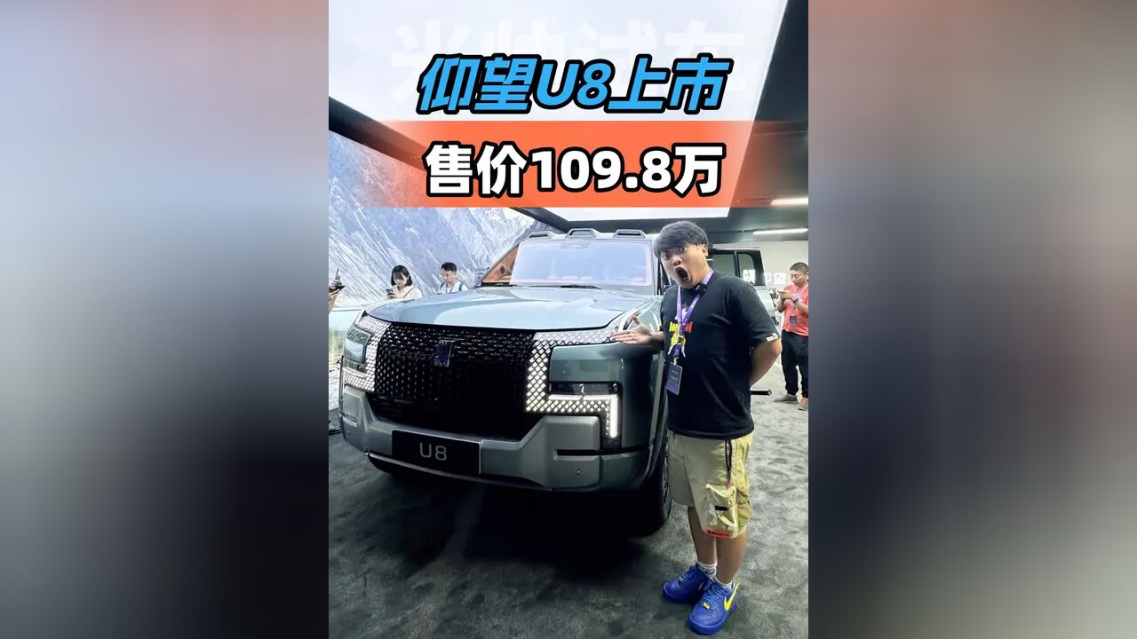 仰望U8正式上市,售价109.8万,你们觉得值吗?#仰望U8