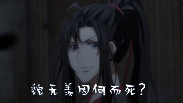 魔道祖师:魏无羡的死因是什么?魏无羡前世因何而死?