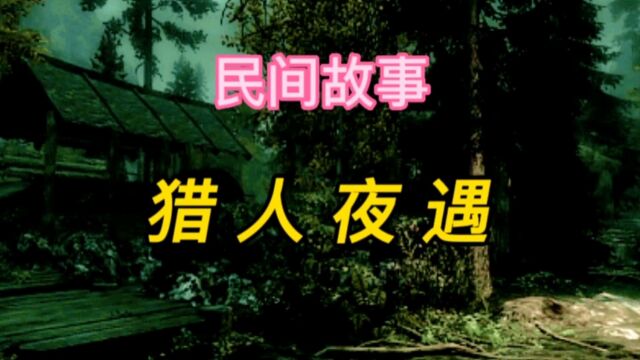 民间故事:猎人夜遇《全集》