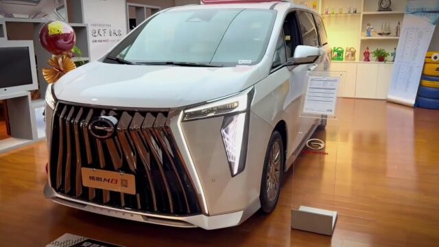 2023款传奇M8大型豪华MPV全方位实拍,沉浸式深度体验传奇M8