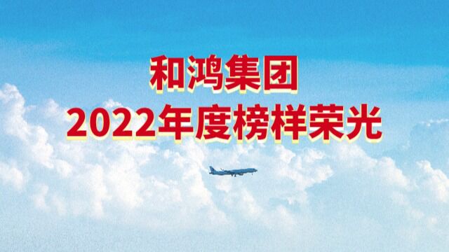 和鸿集团2022年度榜样荣光