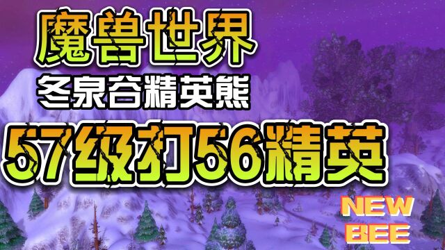 魔兽世界:冬泉谷精英任务【碎齿熊尤西乌斯】