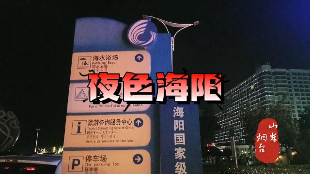 地处青岛、烟台、日照、威海四个优秀旅游城市黄金节点.夜色海阳(一)