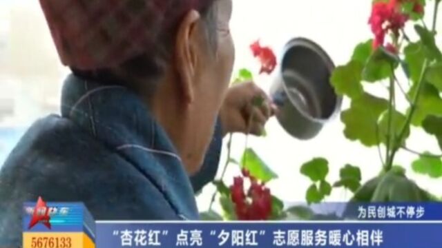 一抹暖心“志愿红”,守护最美“夕阳红”!