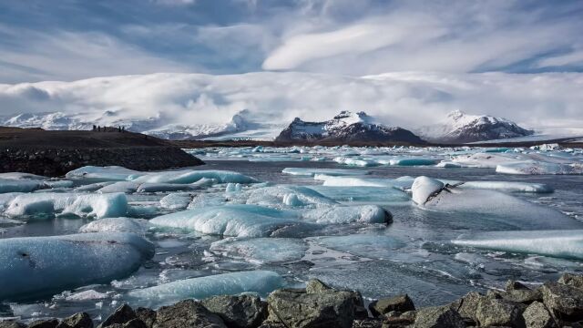 4K极致风景 uhd hdr 体验冰与火的感觉冰岛