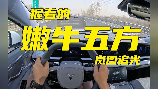 3040万好开的纯电动轿车——岚图追光