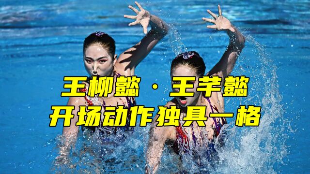 中国双胞胎姐妹展现水中芭蕾,将力与美发挥到极致!