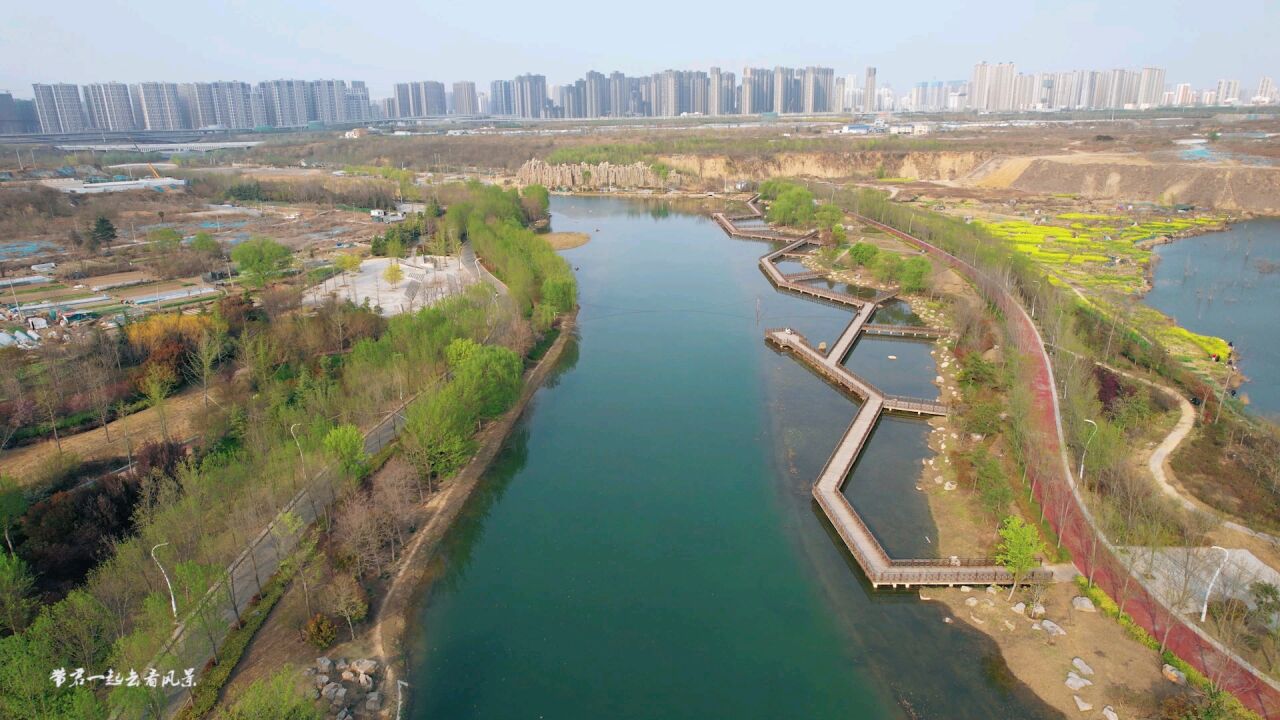 郑州市中原区陇海高架附近有处踏青巡游的好去处