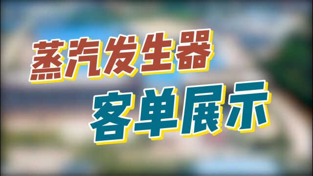 河北衡水某建材企业两台1.5吨全预混贯流设备安装完成!