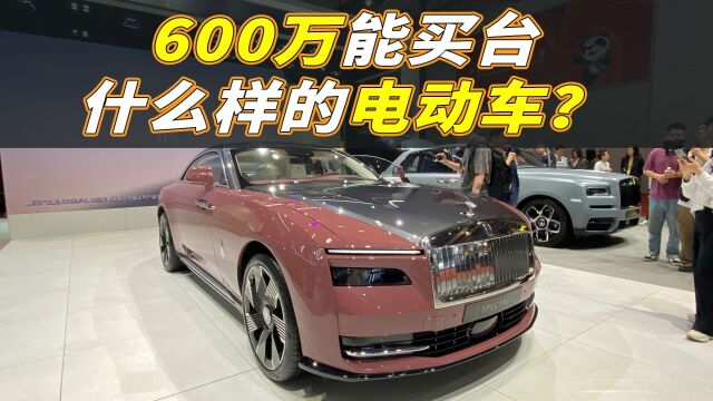 600万能买一台什么样的纯电动车?