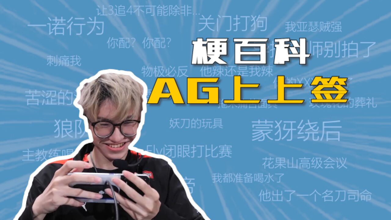 AG上上签什么梗【KPL梗百科】