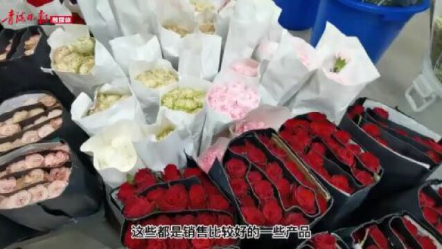 西宁:鲜花消费“一路生花”