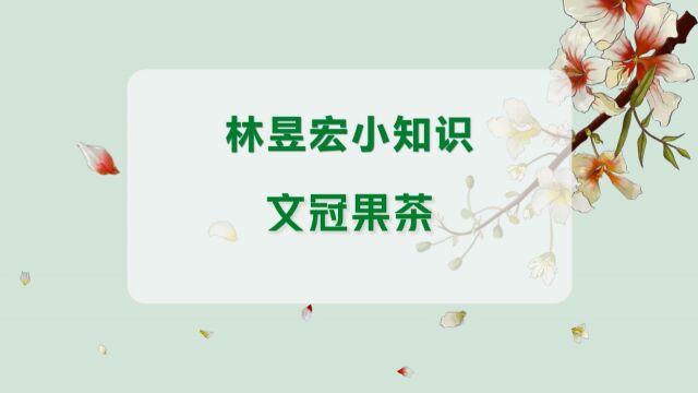 林昱宏小知识:文冠果茶