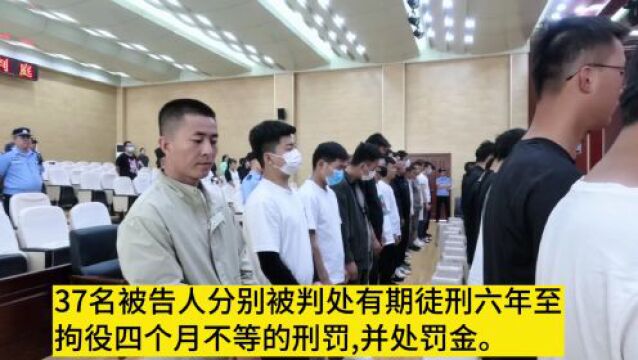 37人获刑!甘肃景泰法院公开宣判一起涉及开设赌场等罪案件