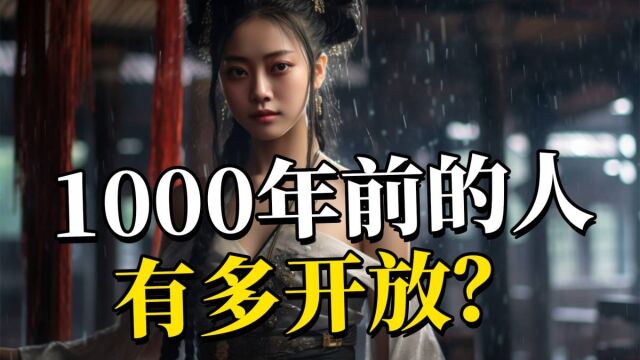 1000年前的人有多开放?潮起来都让人流口水