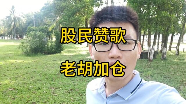 股民赞歌:老胡逆势加仓