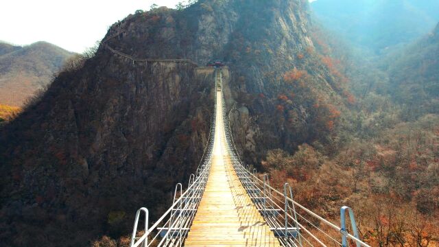 凤凰山景区情人谷吊桥