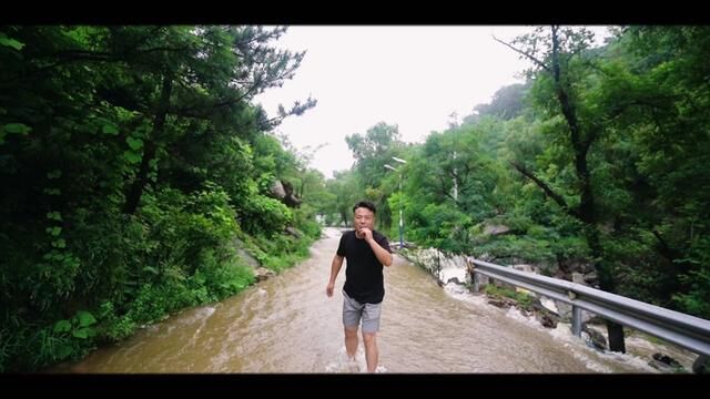 沂源暴雨过后我就知道该来一个地方——圣佛山瀑布,沂源更大的天然瀑布!