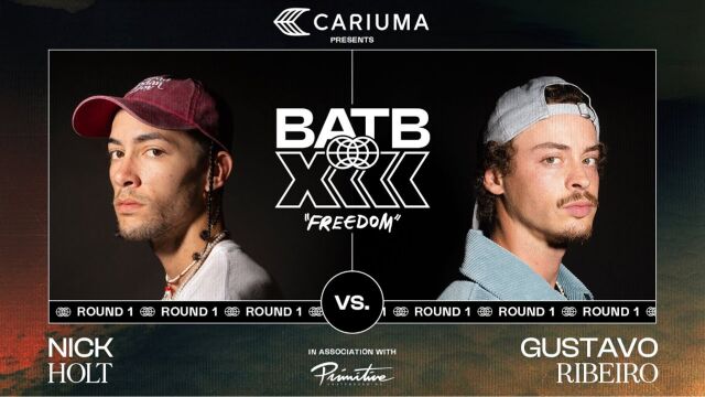 【滑板竞赛】2023 BATB 13 Gustavo Ribeiro Vs Nick Holt