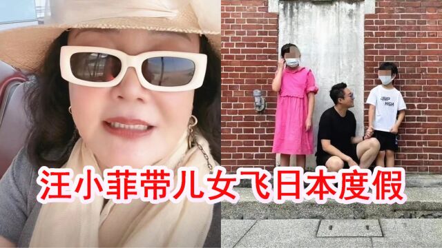 汪小菲带儿女飞日本游玩,张兰开心前去,终于可以与孙子孙女团聚