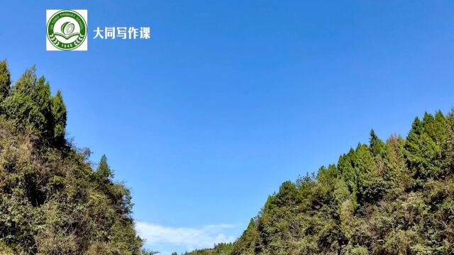 大同写作课——记录晓园