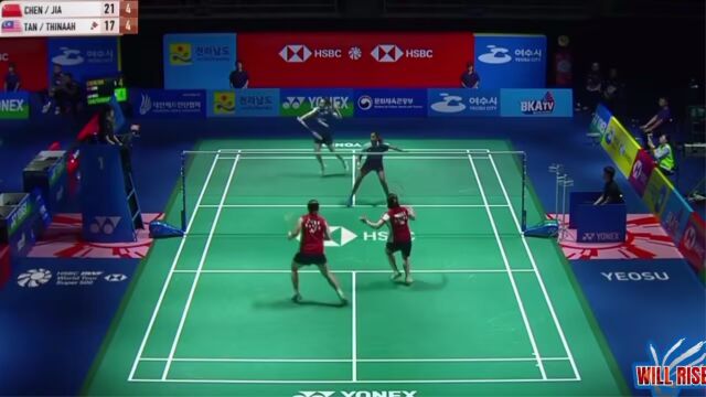 Chen Qing Chen Jia Yi Fan vs Pearly Tan Thinaah Muralitharan  Korea Open