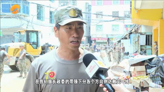 南安官桥:军民协手 全力恢复生产生活