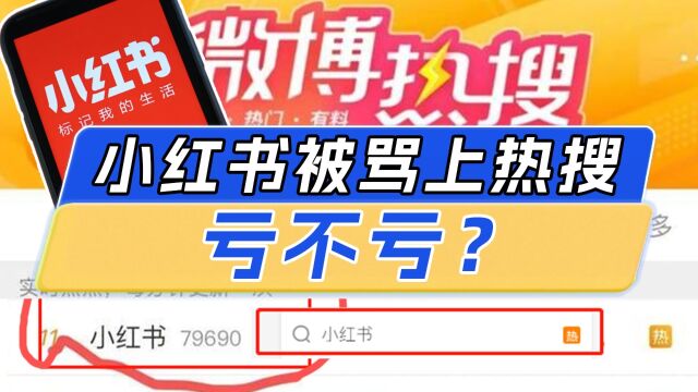 侵权、霸王条款,小红书被骂上热搜,亏不亏?