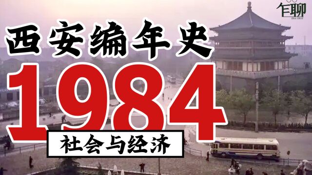 西安编年史之1984:1984年西安发生了一些什么事情社会及经济