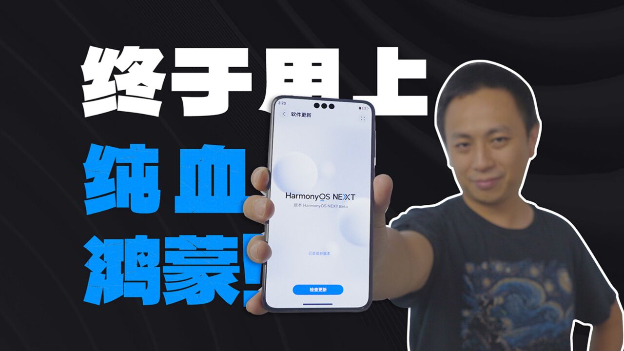 终于刷上HarmonyOS NEXT了,用了几天,聊下纯血鸿蒙