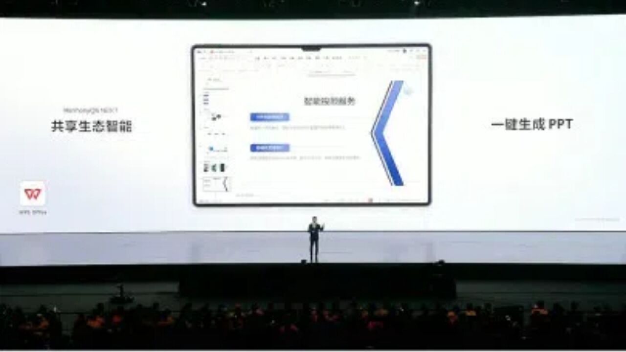 华为新平板支持一键生成PPT